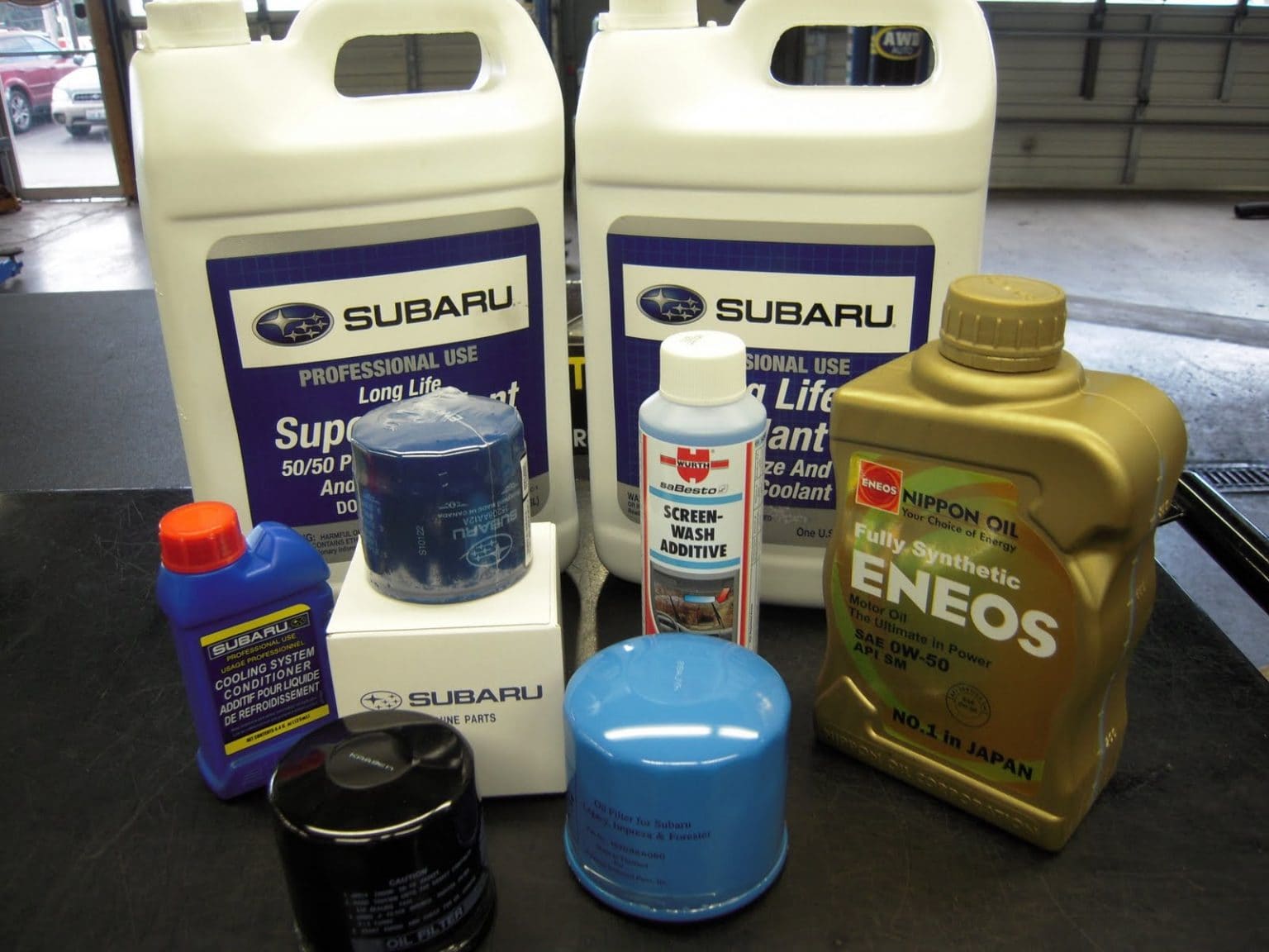 subaru super coolant pentafrost