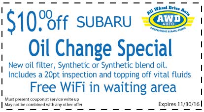 wilde subaru coupons