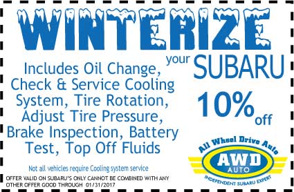 wilde subaru coupons