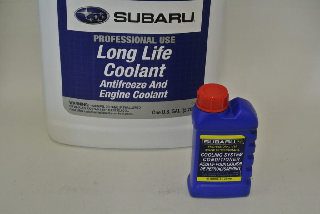 Subaru Coolant and Conditioner 