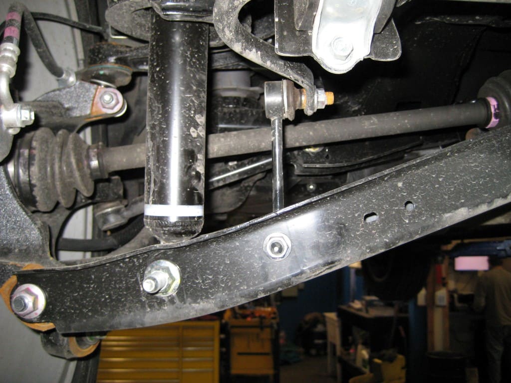 2010 to 2010 Subaru Outback sway bar end link